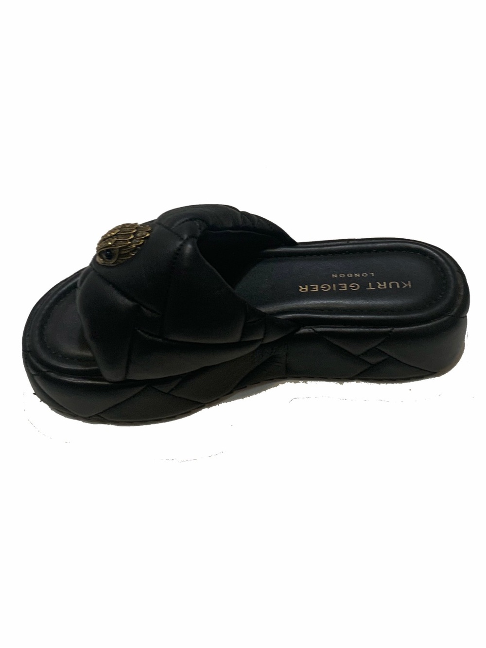 Kurt Geiger london Women's Orson Puffed Platform Slide Sandals - Picture 5 of 7